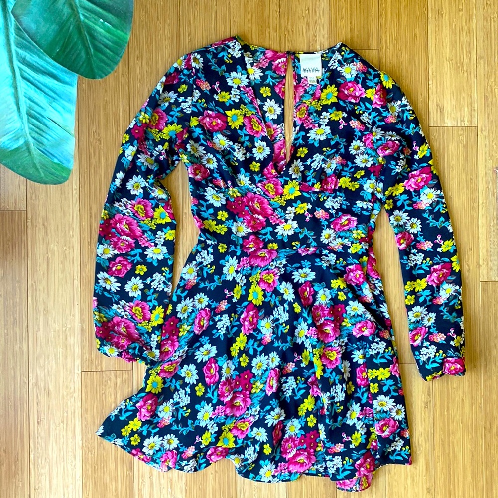 URBAN OUTFITTERS floral skater dress